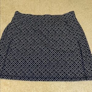 Talbots T Med Skort Navy